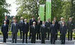 A group photo before the plenary session